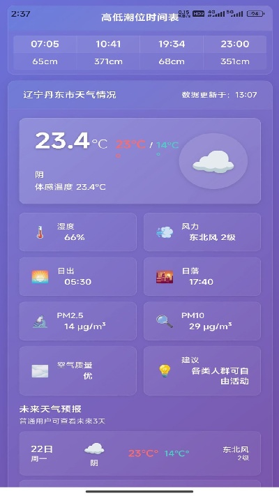 赶海潮汐表游戏截图