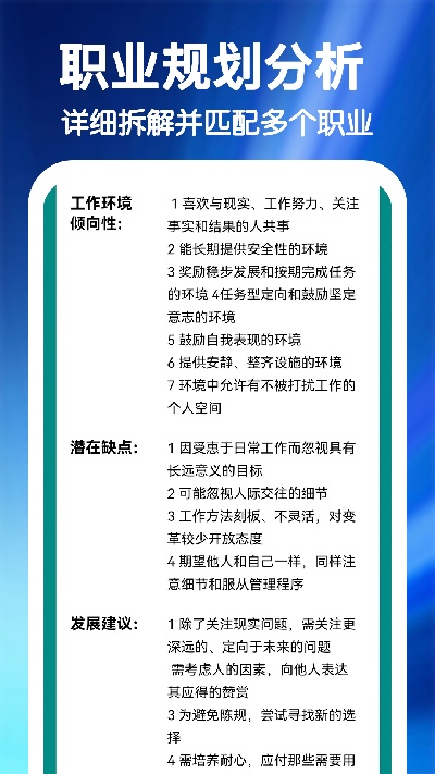 mbti职业性格心理自测截图欣赏
