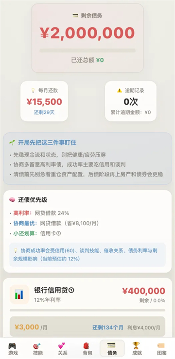 负产阶级截图欣赏