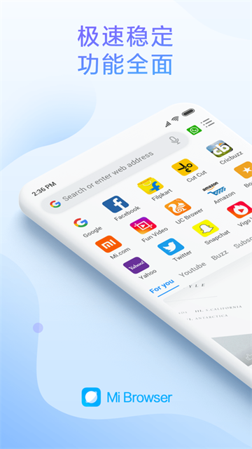 小米浏览器国际版截图欣赏