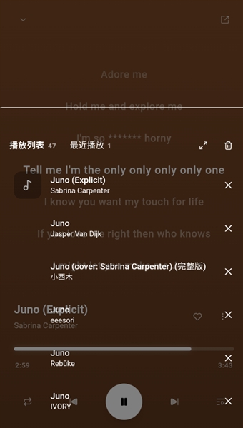 水獭音乐截图欣赏