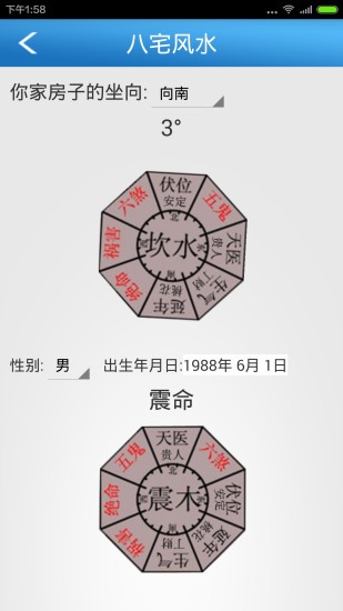 六爻玄空排盘